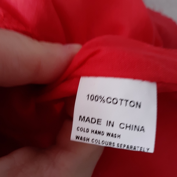 Polly Princess Red Mini Wrap Dress - Picture 6 of 11